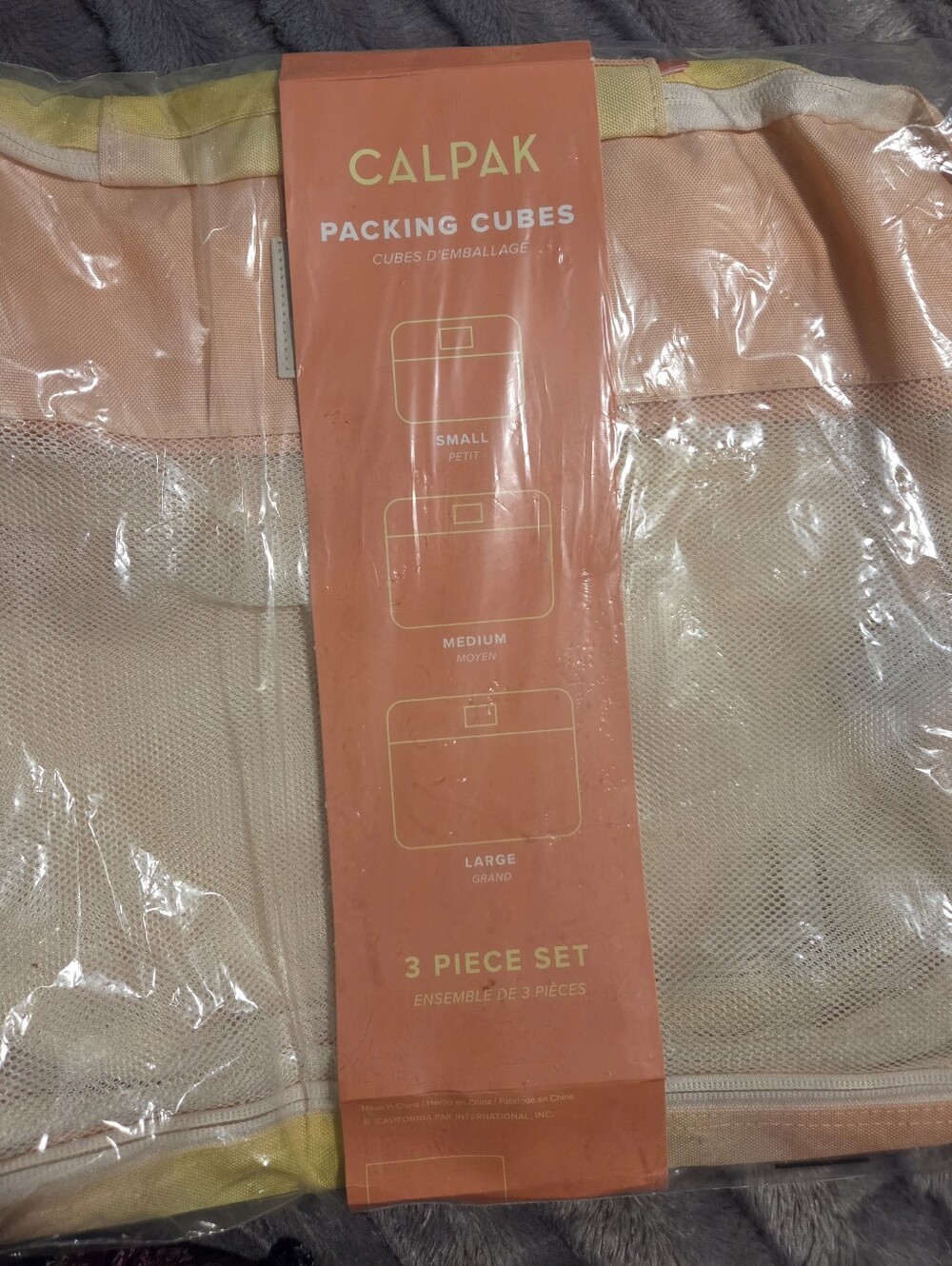 Calpak 3 Piece Set Packing Cubes - Picture 3 of 3